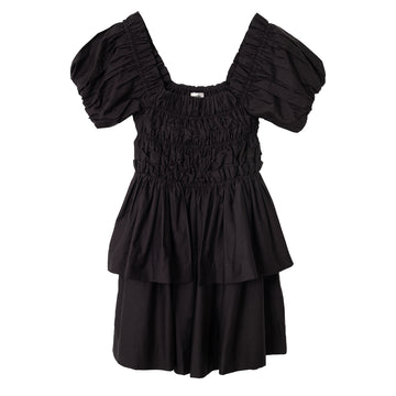 Damson Madder Lyza Mini Dress Black