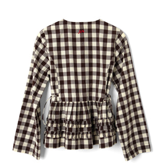 Damson Madder Madison Blouse Butter Gingham