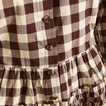 Damson Madder Madison Blouse Butter Gingham