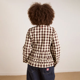 Damson Madder Madison Blouse Butter Gingham