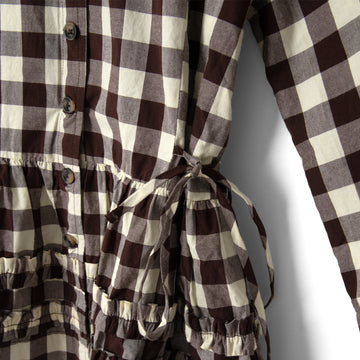 Damson Madder Madison Blouse Butter Gingham