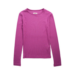 Damson Madder Manon Layered 2 In 1 L/S Top Choc / Magenta Multi