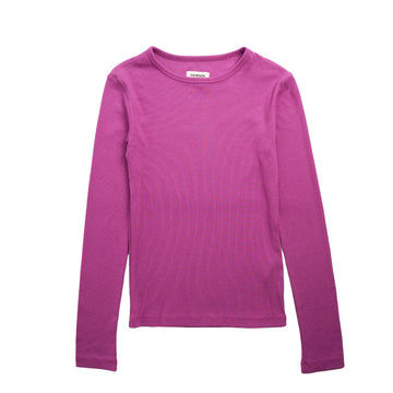 Damson Madder Manon Layered 2 In 1 L/S Top Choc / Magenta Multi