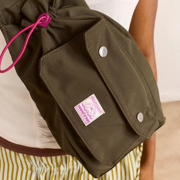 Damson Madder Matilda Cross Body Bag Dark Green