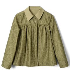 Damson Madder Mini Mercedes Reversible Coat Lace Stone