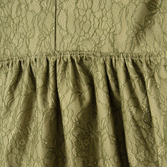 Damson Madder Mini Mercedes Reversible Coat Lace Stone