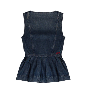 Damson Madder Mitzie Top Harbour Wash