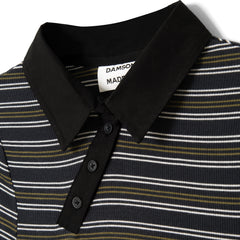Damson Madder Peyton L/S Polo Multi