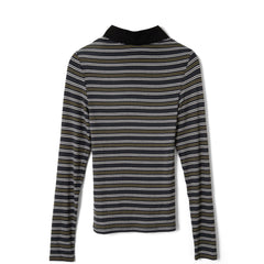 Damson Madder Peyton L/S Polo Multi