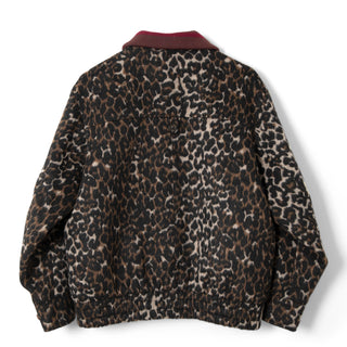 Damson Madder Us Excl Pixie Wool Bomber Leopard - Parasol Store