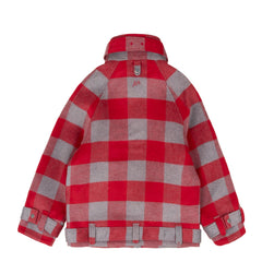 Damson Madder Polly Wool Bomber Red - Parasol Store