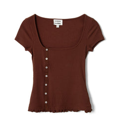 Damson Madder Posie S/S Top Burg Red
