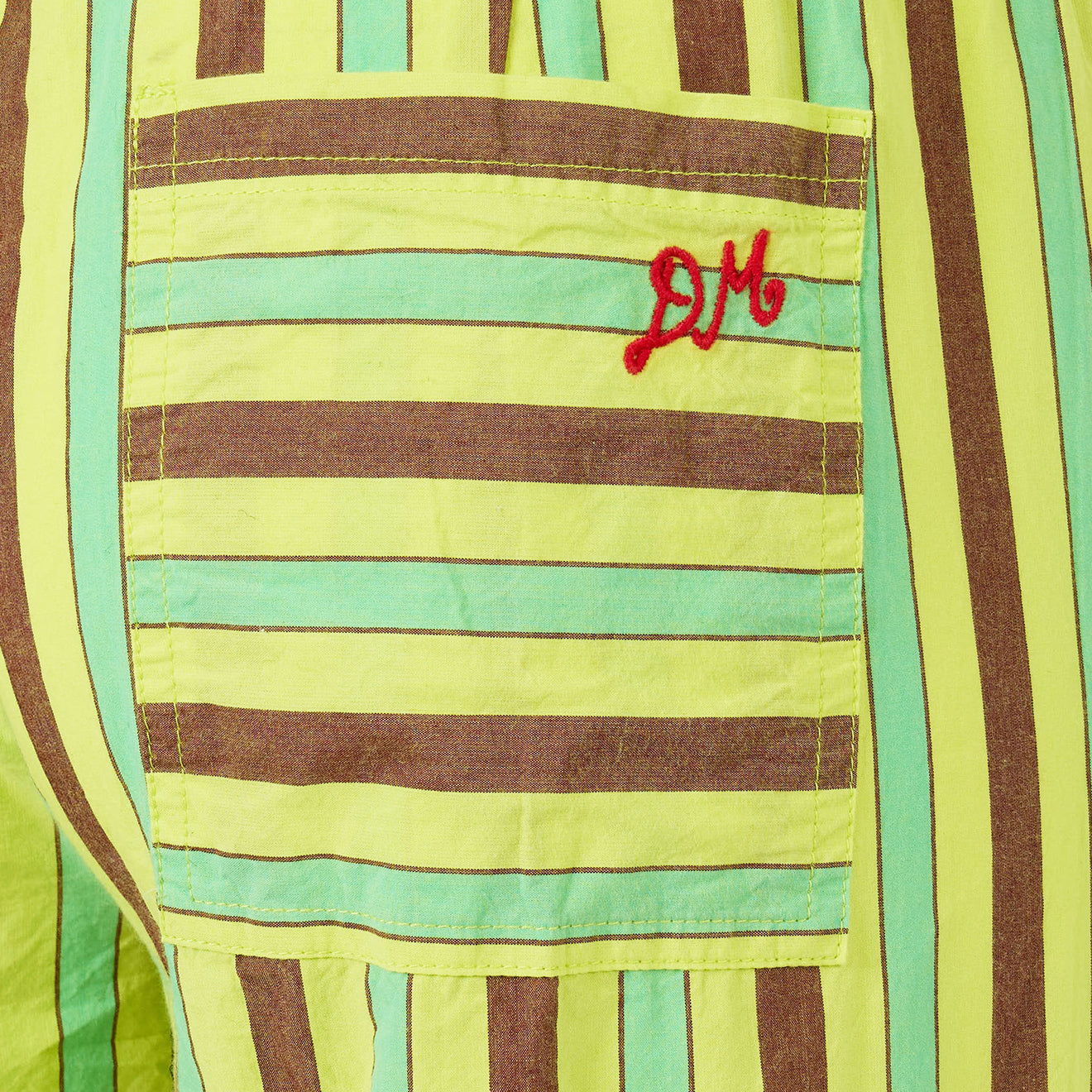 Damson Madder Ritik Trousers Tropical Business Stripe