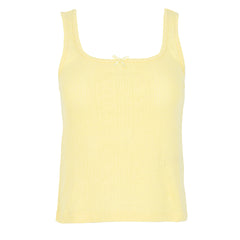 Damson Madder Salome Pointelle Cami Butter - Parasol Store