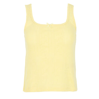 Damson Madder Salome Pointelle Cami Butter - Parasol Store