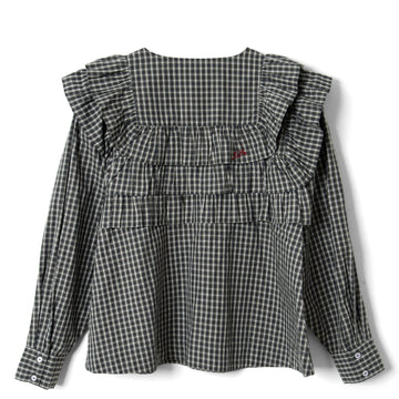 Damson Madder Shay Blouse Mini Check Multi