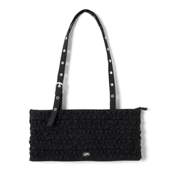Damson Madder Sophia Ruffle Bag Black