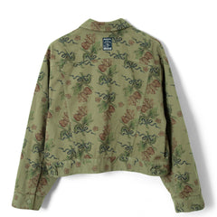 Damson Madder Stacia Jacket Overdye Tulip Khaki - Parasol Store