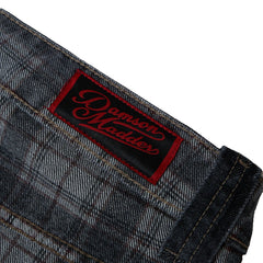 Damson Madder Sylvie Jeans Asphalt Wash / Check - Parasol Store