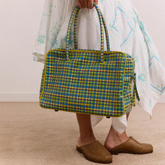 Damson Madder Truro Coated Holdall Zesty Check