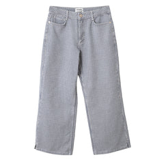 Damson Madder Womens Anya Jeans Micro Check