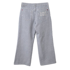 Damson Madder Womens Anya Jeans Micro Check