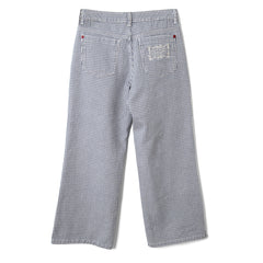 Damson Madder Womens Anya Jeans Micro Check