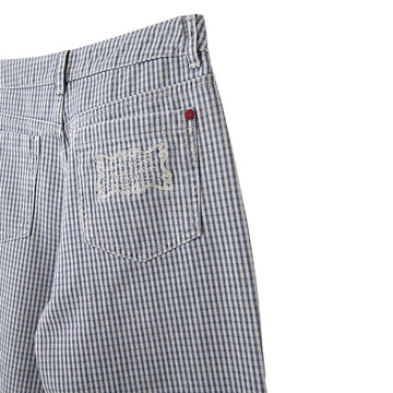 Damson Madder Womens Anya Jeans Micro Check