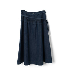 Damson Madder Womens Bellamie Skirt Dark Indigo - Parasol Store