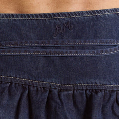 Damson Madder Womens Bellamie Skirt Dark Indigo - Parasol Store