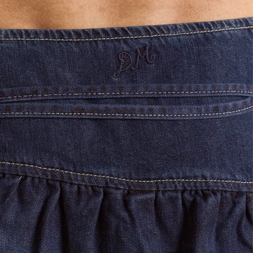 Damson Madder Womens Bellamie Skirt Dark Indigo - Parasol Store