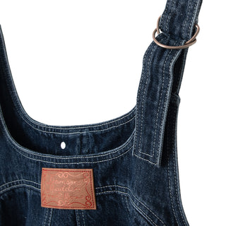 Damson Madder Womens Immy Mini Dress Dark Wash