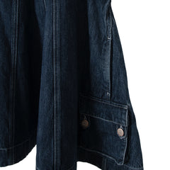 Damson Madder Womens Immy Mini Dress Dark Wash