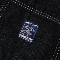 Damson Madder Womens Loose Fit Pascal Jeans Black Wash - Parasol Store