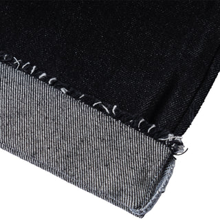 Damson Madder Womens Loose Fit Pascal Jeans Black Wash - Parasol Store