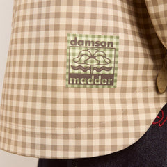Damson Madder Womens Matilda Raincoat Gingham - Parasol Store