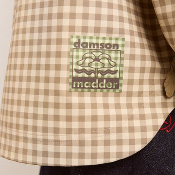 Damson Madder Womens Matilda Raincoat Gingham - Parasol Store