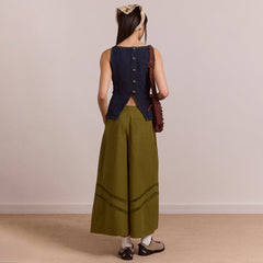 Damson Madder Womens Maxime Top Dark Indigo