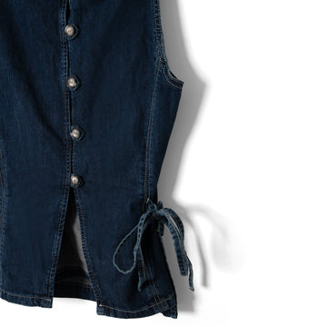 Damson Madder Womens Maxime Top Dark Indigo