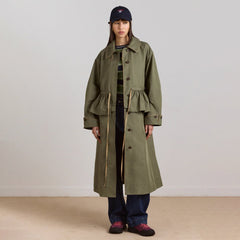 Damson Madder Womens Multi-Wear Myrtle Trench Khaki - Parasol Store
