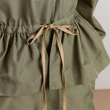 Damson Madder Womens Multi-Wear Myrtle Trench Khaki - Parasol Store