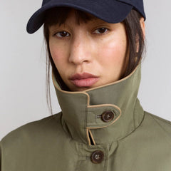 Damson Madder Womens Multi-Wear Myrtle Trench Khaki - Parasol Store