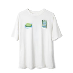 Damson Madder Womens Savon Graphic Tee White