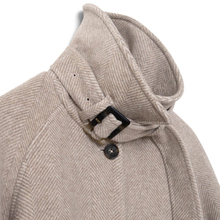 Damson Madder Jude Wool Coat Grey - Parasol Store