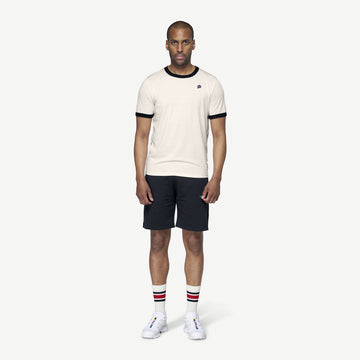 Devold Archive Ringer Tee White/Ink