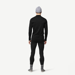 Devold Breeze Merino 150 Zip Neck Man Black