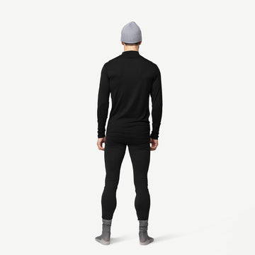 Devold Breeze Merino 150 Zip Neck Man Black