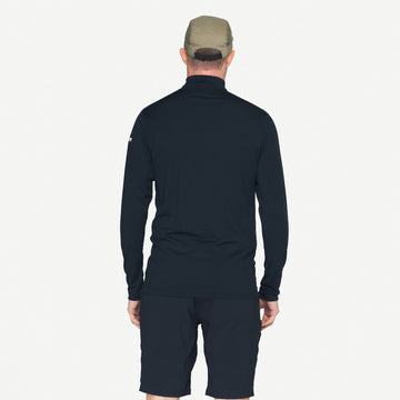 Devold Breeze Plus Merino 200 Zip Neck Man Ink