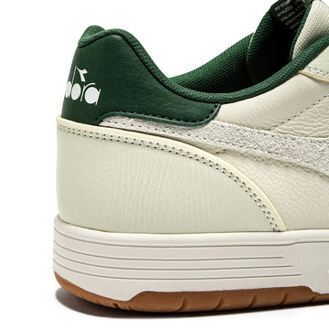 Diadora Deuce M2 Hairy Trainer White / Foliage Green - Parasol Store