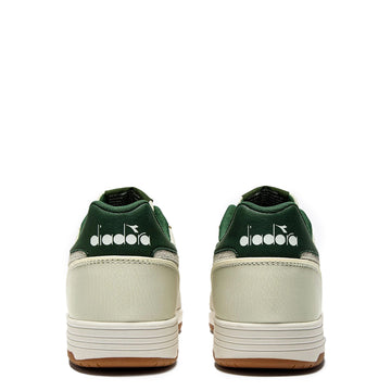 Diadora Deuce M2 Hairy Trainer White / Foliage Green - Parasol Store